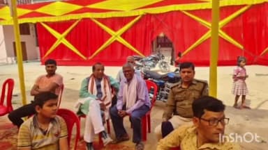 नरकटिया: बिहार सरकार के पूर्व मंत्री श्याम बिहारी प्रसाद रक्सौल नरकटिया क्षेत्र में कई जगह शादी समारोह में हुए शामिल