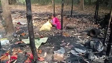 मोहिउद्दीननगर: हनुमाननगर में 2 घरों में लगी आग, नकदी सहित हजारों रुपये का सामान जलकर हुआ खाक