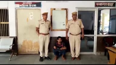 कामां: स्थाई वारंटी को कामां थाना पुलिस ने किया गिरफ्तार