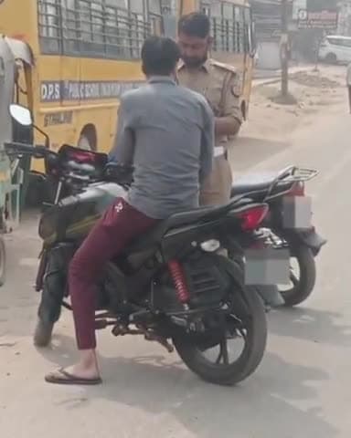 गाज़ियाबाद: जिले में यातायात पुलिस ने नियमों का उल्लंघन करने वाले 4260 वाहनों के किए चालान