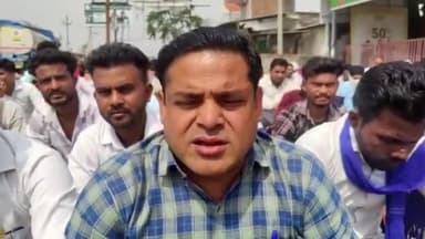 हरिद्वार: पतंजलि फूड एंड हर्बल पार्क में कार्यरत कर्मचारियों के धरना स्थल पर आजाद समाज पार्टी के कार्यकर्ताओं ने दिया समर्थन