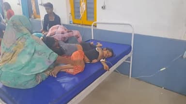 दमोह/हटा थाना क्षेत्र के  बिजोरी पाठक गांव में लगभग  दर्जनबच्चों ने पेड़ में लगे रतनजोत बीज को खा हुए बीमार स्वास्थ्य के