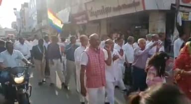 बड़गांव: भगवान ऋषभदेव के जन्म कल्याणक महोत्सव पर नगर निगम परिसर से निकाली गई विशाल शोभायात्रा