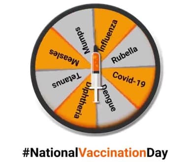 Saluting all those working tirelessly for a healthy India. 

National Vaccination Day