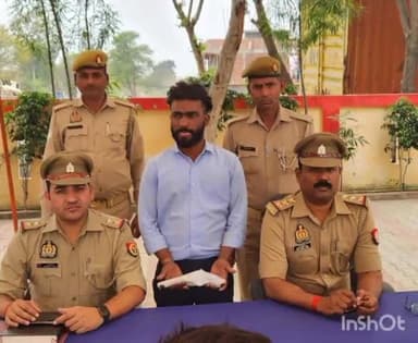 एटा: थाना कोतवाली देहात पुलिस ने एक अभियुक्त को अवैध असलहा, कारतूस के साथ मानपुर कॉलोनी से किया गिरफ्तार