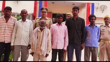 एटा: कोतवाली देहात पुलिस ने अभियान चलाकर अलग-अलग जगहों से 6 नामजद वारंटी आरोपियों को किया गिरफ्तार