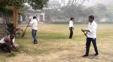 राजगीर: मुख्यमंत्री के आगमन को देखते हुए होटल तथागत का साफ सफाई का कार्य हुआ शुरू, संबंधित विभाग के पदाधिकारी अलर्ट