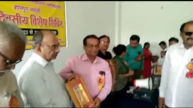 ज्ञानपुर: राष्ट्रीय सेवा योजना के सात दिवसीय विशेष शिविर के अंतर्गत जोरई कृषि भवन में बौद्धिक गोष्ठी का हुआ आयोजन