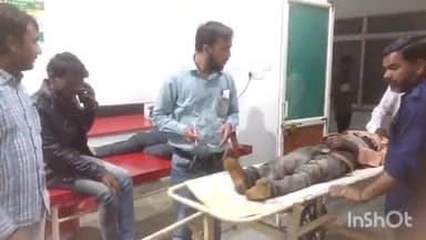 सारंगपुर: ग्राम भेैंसवा माता बस स्टैंड पर दो बाइकों की भिड़ंत में तीन लोग हुए घायल, सिविल अस्पताल में कराया गया भर्ती