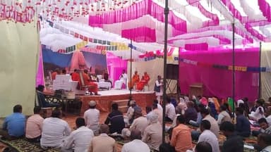 बस्ती : धम्मदीक्षा कार्यक्रम समारोह कप्तानगंज पंडूल रोड-जनपद #Basti में स्थान-जगदीशपुर भट्ठा स्थित आर. के. डी. मेंमोरियल ट्रस्ट बस्ती।