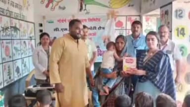 देवसर: कटौली में NCL अमलोरी परियोजना ने 65 गर्भवती व धात्री महिलाओं सहित कुपोषित व अतिकुपोषित चिन्हित बच्चों को बांटे पोषण आहार