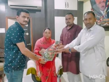 जैसलमेर: पूर्व जिला प्रमुख व राज्य महिला आयोग सदस्य अंजना मेघवाल को नारीशक्ति अवार्ड मिलने पर जैसलमेर में नागरिकों ने किया स्वागत