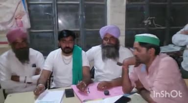 मुज़फ्फरनगर: शेरपुर बिजली घर पर पहुंचे भाकियू के ब्लॉक अध्यक्ष सहित कार्यकर्ताओं ने बिजली चालू करने के लिए एसडीओ को दिया प्रार्थना पत