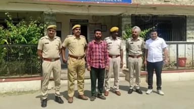 चित्तौड़गढ़: शहर कोतवाली पुलिस ने अंतरिम जमानत से फरार ₹पांच हजार के ईनामी बदमाश को किया गिरफ्तार