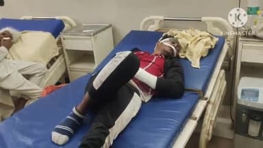 फिरोज़ाबाद: एटा चौराहा से आगे मोहिनीपुर रोड पर सड़क हादसे में बाइक सवार युवक हुआ घायल, जिला अस्पताल में भर्ती