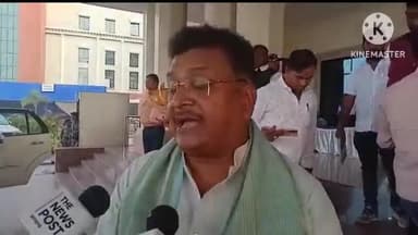 कांके: बीजेपी विधायक मनीष जायसवाल ने डीजे बजाने को लेकर विधानसभा परिसर में दी प्रतिक्रिया