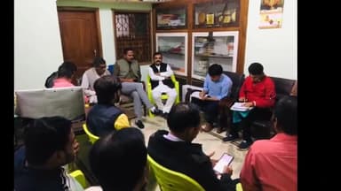 सिवनी: विधायक दिनेश राय सिवनी शहर के उत्तर व दक्षिण मंडल की बूथ विस्तार अभियान की बैठक में हुए शामिल