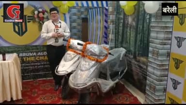 बरेली के शाहदाना ओवर ब्रिज के नीचे एसएस एंटरप्राइजेज ईबाइक्स का शोरूम खुला