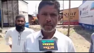 हुज़ूर: भोपाल के करोंद कृषि उपज मंडी में फल व्यापारी की दुकान में लगी आग, हुआ नुकसान