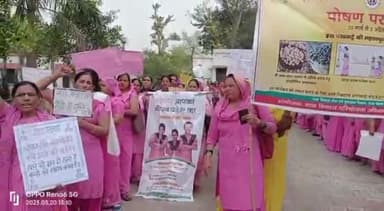 गाज़ियाबाद: पोषण अभियान के तहत जिले के समस्त ब्लॉकों में पोषण पखवाड़ा का किया गया आयोजन, निकाली गई रैली