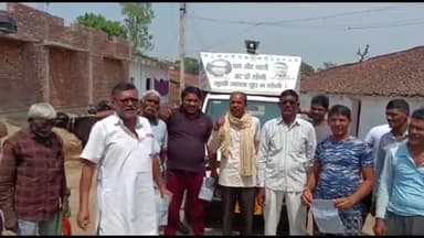 नागौद: भरहटा गांव में भकियू के जिलाध्यक्ष ठाकुर प्रसाद सिंह ने किसानों से की 22 मार्च को गल्ला मंडी परिसर सतना पहुंचने की अपील