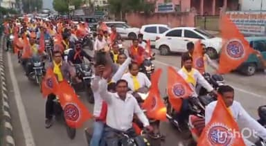 चित्तौड़गढ़: सेंती में चमत्कारी सांवरिया सेठ मंदिर से महर्षि गौतम के जयकारों की गूंज के साथ निकाली गई वाहन रैली