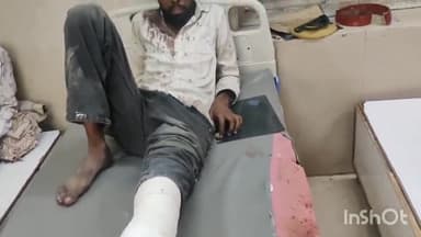 लाडपुरा: कुन्हाड़ी इलाके में पंजाब निवासी युवक को चोर समझ कर लोगो ने की मारपीट घायल अवस्था मे पुलिस ने MBSअस्पताल में करवाया भर्ती