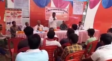 महसी: बेहडा में लगा पशु आरोग्य मेला; 550 पशुओं का हुआ निःशुल्क इलाज, पशुपालकों को किया गया जागरूक