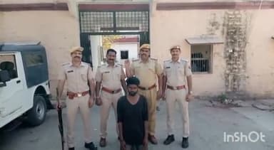 चित्तौड़गढ़: श्रीराम कॉलोनी से चोरी हुई मोटरसाइकिल बरामद, एक आरोपी गिरफ्तार