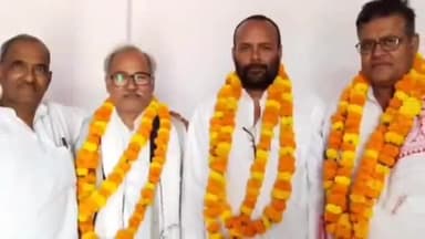 गाज़ीपुर: हुसेनपुर के सभापति पद पर रामबचन कुशवाहा व उप सभापति पद पर रामनारायण कुशवाहा निर्विरोध निर्वाचित