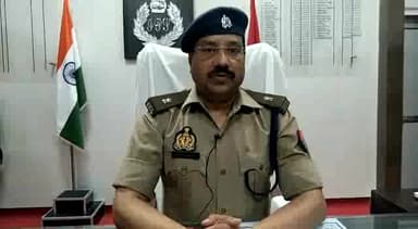 सलोन: हनुमान गंज नहर पुलिया के पास बीती रात हुई मुठभेड़ की जानकारी देते अपर पुलिस अधीक्षक