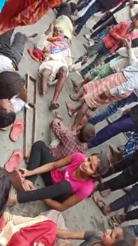 Andauli  panchayat ke ward no7 me sarkari jomin aatikrmn nhi hta payi co aapni aayogyta ka Diya priche