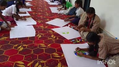 शेखपुरा: बिहार दिवस को लेकर शेखपुरा समाहरणालय में विभिन्न विद्यालयों के छात्र-छात्राओं के बीच पेंटिंग प्रतियोगिता का हुआ आयोजन