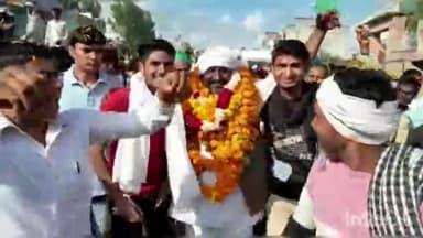 शामली: गांव अलीपुर पहुंची अखिल भारतीय कश्यप निषाद पार्टी की 15 दिवसीय गंगाजल यात्रा