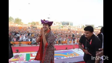 बड़गांव: उदयपुर पहुंचे बागेश्वर धाम के पंडित धीरेंद्र शास्त्री ने कहा कि- भारत जल्द बने हिंदू राष्ट्र