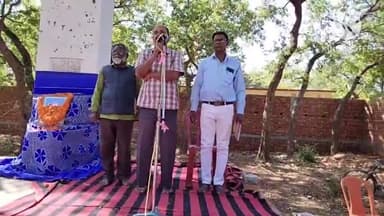 बेलहर: शहीद स्मारक बेलहर में अमर शहीद भगत सिंह, राजगुरु और सुखदेव का शहादत दिवस मनाया गया