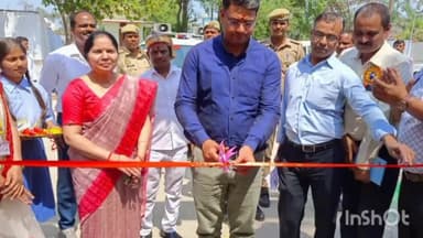 गोंडा: गीता इंटरनेशनल स्कूल में मोटे अनाजों पर आधारित ईट राइट मिलेट्स मेले का DM ने किया शुभारंभ