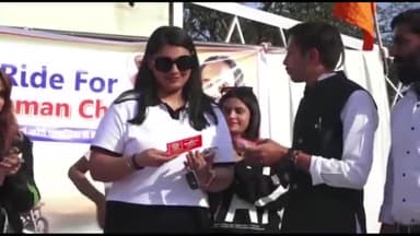 इंदौर: पलासिया चौराहा से बाइक राइडर्स ने हनुमान चालीसा की जागरूकता को लेकर निकाली बाइक रैली होगा सामूहिक हनुमान चालीसा पाठ