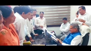 जगाधरी: शिक्षा मंत्री कवर पाल ने अपने कार्यालय पर सुनी लोगों की समस्याएं, समाधान हेतु अधिकारियों को दिए सख्त निर्देश