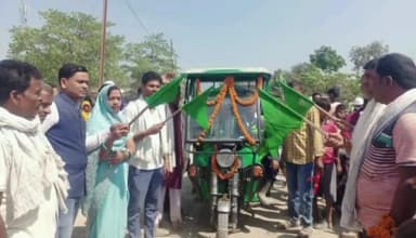 कुशेश्वर स्थान पूर्बी: उसड़ी पंचायत में लोहिया स्वच्छ बिहार अभियान को लेकर कई परिवारों को वितरित किया गया डस्टबिन