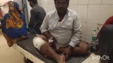 आरा: बीबीगंज के पास दो ट्रकों की भिड़ंत में एक ट्रक ड्राइवर हुआ जख्मी, आरा सदर हॉस्पिटल में भर्ती