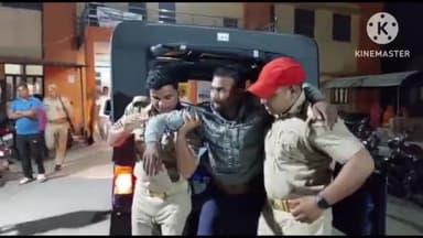 मैनपुरी: एलाऊ क्षेत्र में पुलिस मुठभेड़ में ₹25000 के इनामी बदमाश को किया गिरफ्तार, बदमाश के पैर में लगी गोली