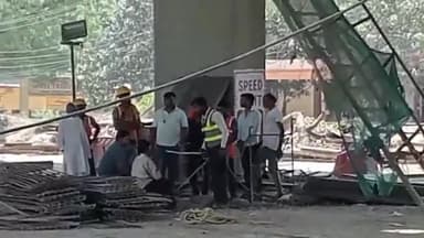 कानपुर: बिठूर क्षेत्र अंतर्गत मंधना चौराहे पर लोहे की चोरी के आरोप में पीएनसी कर्मचारियों ने एक युवक को बांधकर पीटा