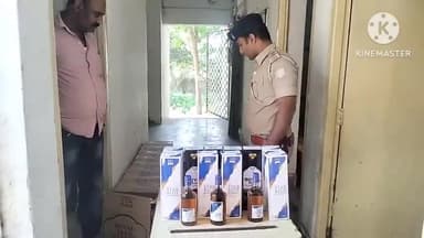 अलौली: अलौली में विदेशी शराब के साथ दो अभियुक्तों को पुलिस ने किया गिरफ्तार