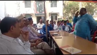 अररिया: नगर थाना परिसर में रामनवमी चैती छठ और नवरात्रि पर्व को लेकर शांति समिति की हुई बैठक एसडीओ और एसडीपीओ हुए शामिल