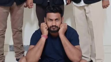 रोहतक: STF की टीम ने गुरुग्राम में सरपंच परिवार के 4 लोगों की हत्या के आरोपी 35000 के इनामी बदमाश को गुरुग्राम से किया गिरफ्तार