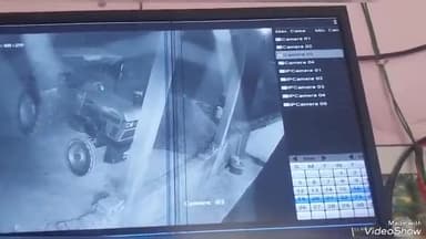 जयसिंहपुर: सपाई गांव में चोरों ने सीमेंट की दुकान में चोरी करने से पहले सीसीटीवी कैमरा तोड़ा, वारदात कैमरे में हुई कैद