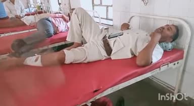 धौलपुर: दिहोली थाने के पास दो बाइक की भिड़ंत में 59 वर्षीय अधेड़ गंभीर रूप से हुआ घायल