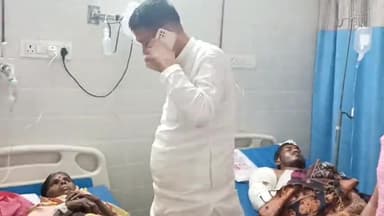 टनकुप्पा: लालसलाम बाजार के पास सड़क दुर्घटना में घायल हुए लोगों से अस्पताल में मिले समाजसेवी मंटू सिंह, दी सहायता राशि