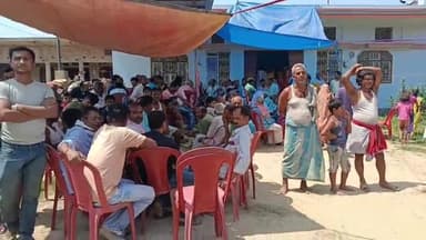 हरलाखी: गंगौर पंचायत के पैक्स अध्यक्ष की पत्नी के असामायिक निधन पर जनप्रतिनिधियों ने जताया शोक